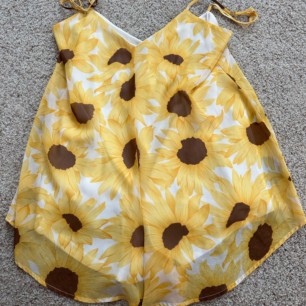 Show Me Your MuMu Sunflower Romper